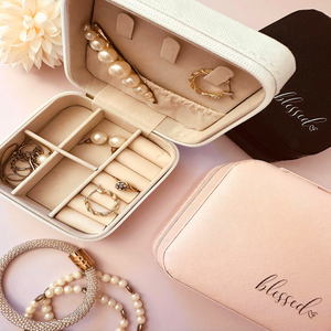Blessed Travel Jewelry Case - Personalizable