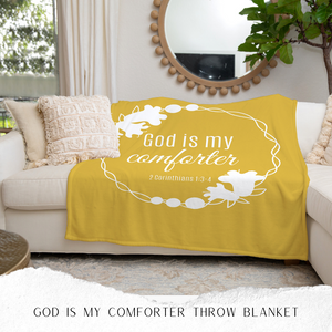 Birthday Gift Box - God is My Comforter Yellow