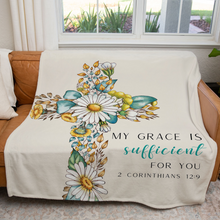 God's Grace Is Sufficient For You Prayer Blanket