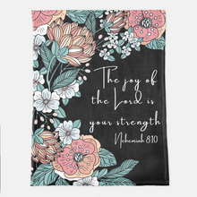 The Joy of the Lord Scripture Blanket