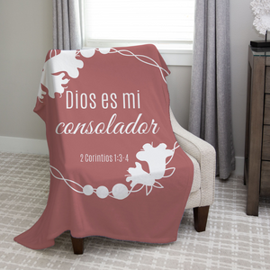 Spanish God Is My Comforter Throw Blanket